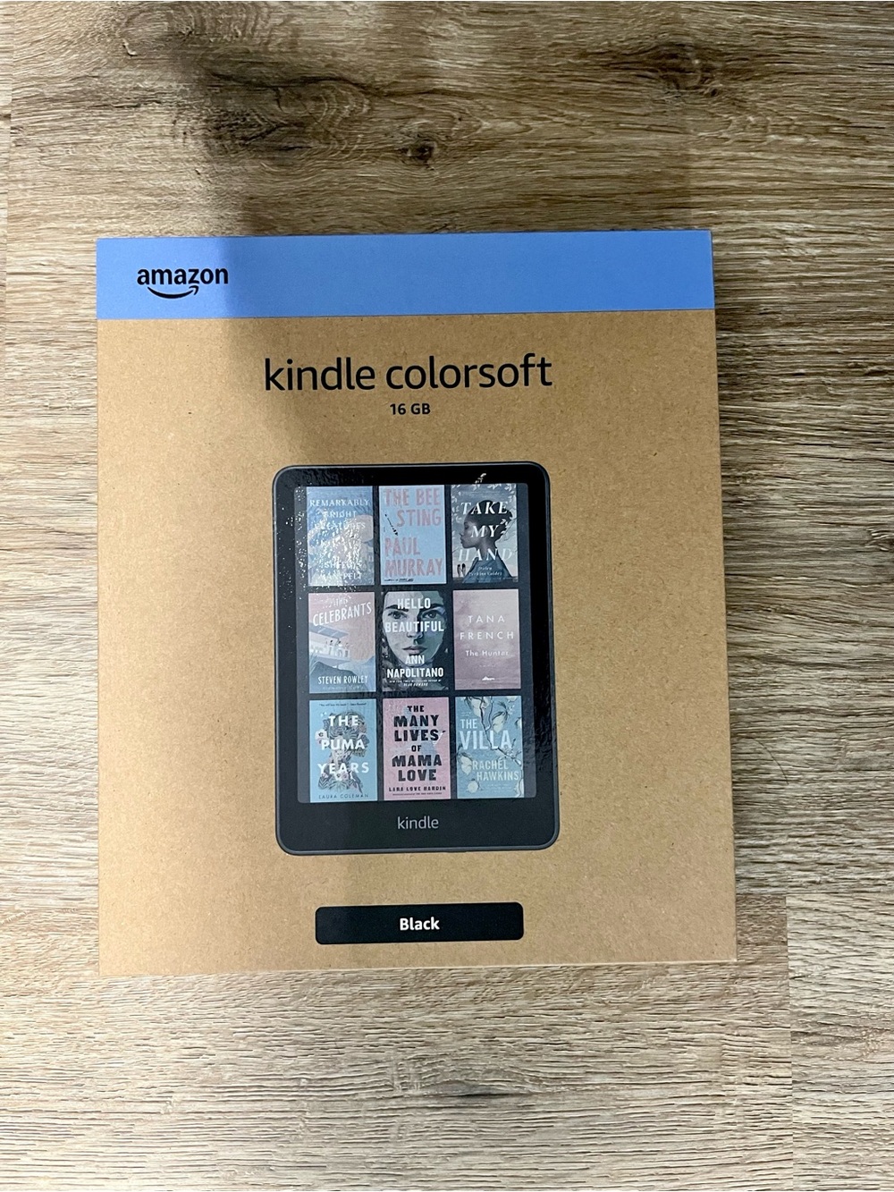 Amazon Kindle ColorSoft 16 GB eBook Reader - Black with Blue Accent